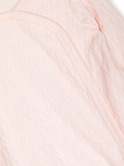 Shop Michael Kors Textured Pyjamas Set In Pink