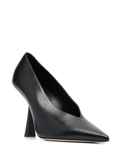 Shop Jimmy Choo Maryanne 105mm Pointed-toe Pumps In Black