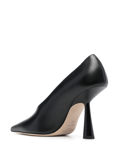 Shop Jimmy Choo Maryanne 105mm Pointed-toe Pumps In Black