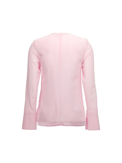 Shop Victoria Beckham Blusa Ruffles In Pink