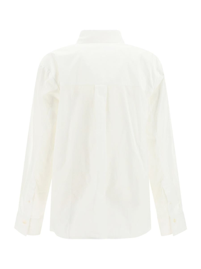 Shop Victoria Beckham Shirts In White
