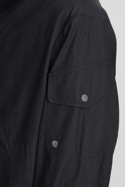 Shop Neil Barrett Casual Jacket In Black Cotton