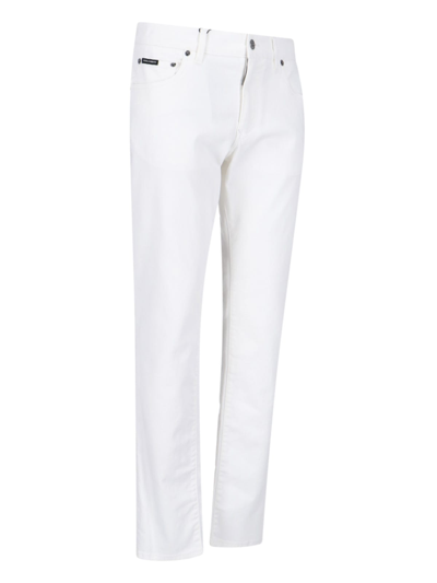 Shop Dolce & Gabbana Jeans In White