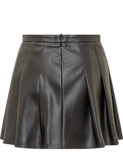 Shop Semicouture Jada Skirt In Nero
