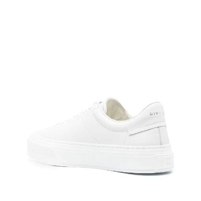 Shop Givenchy City Sport Printed Sneakers In White