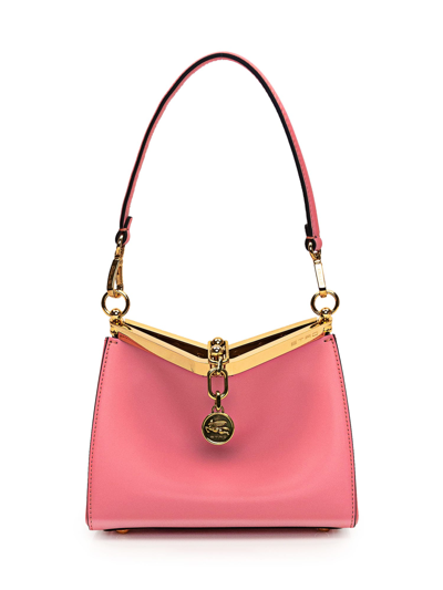 Shop Etro Vela Shoulder Bag In Rosa