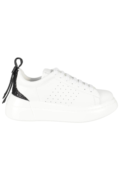 Shop Red Valentino Sneaker Bowalk In Bianco/nero/bianco