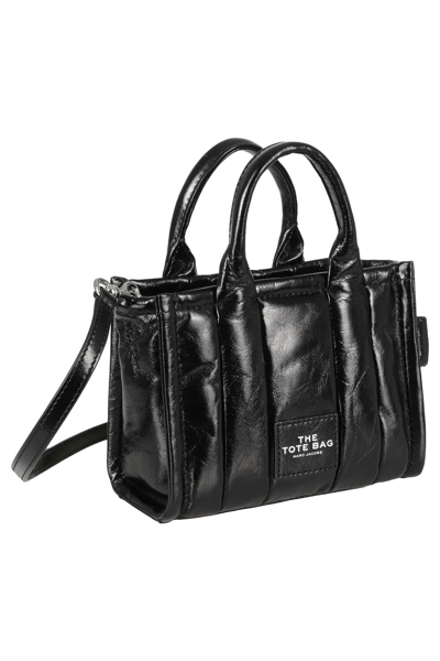 Marc Jacobs The Micro Tote Bag In Black