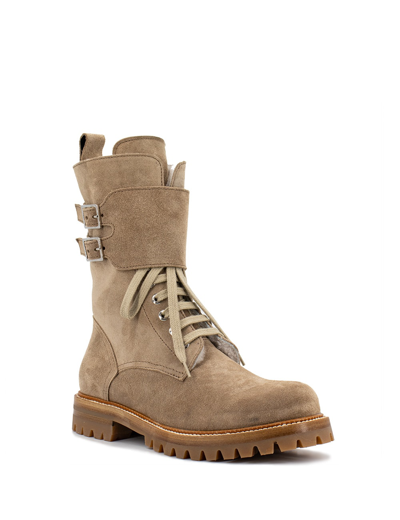 Shop Kiton Boots In Beige