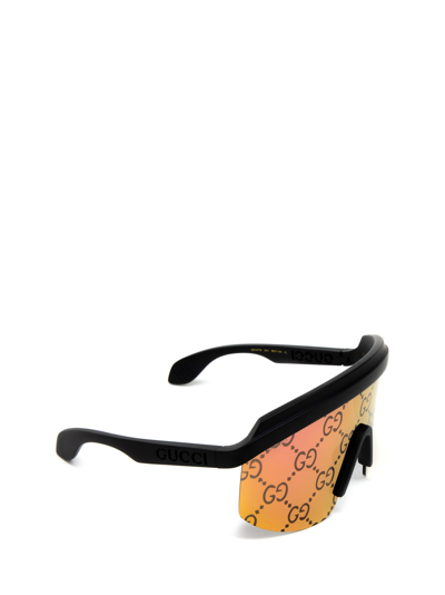Shop Gucci Gg1477s Black Sunglasses