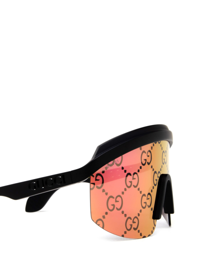 Shop Gucci Gg1477s Black Sunglasses