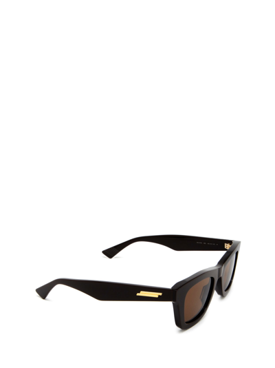 Shop Bottega Veneta Bv1147s Brown Sunglasses