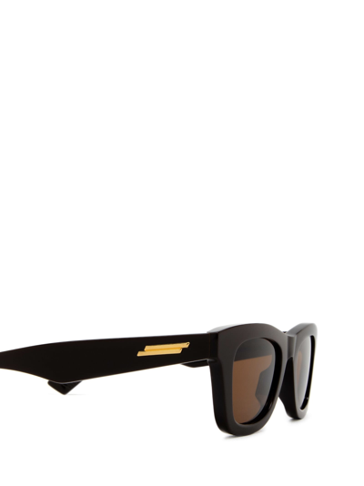 Shop Bottega Veneta Bv1147s Brown Sunglasses