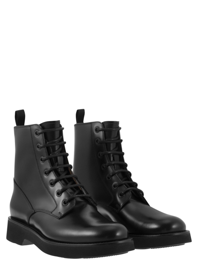 Shop Church's Nanalah L - Semi-gloss Calfskin Ankle Boot In Black