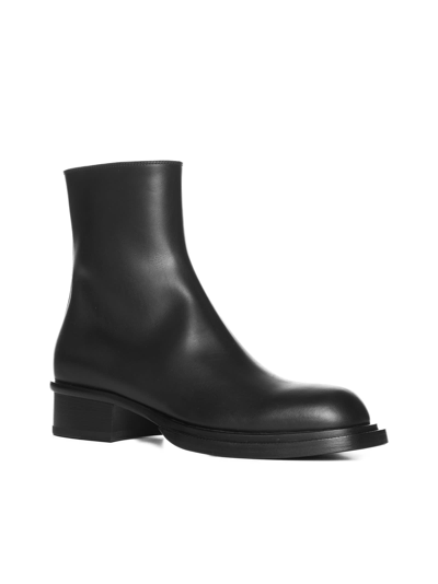 Alexander Mcqueen Alexander Mc Queen Cuban Stack Boot In Black