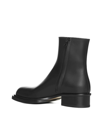 Alexander Mcqueen Alexander Mc Queen Cuban Stack Boot In Black