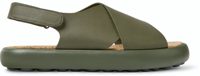 Shop Camper Men's Pelotas Flota Sandals In Green