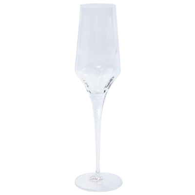 Shop Vietri Contessa Champagne Glass In White