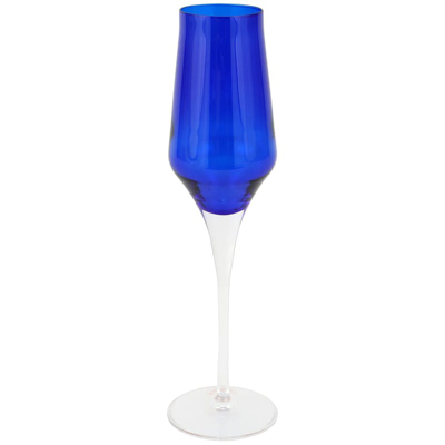 Shop Vietri Contessa Champagne Glass In White