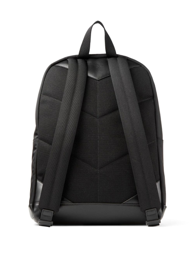 Jimmy Choo Wilmer Logo-print Backpack In Black