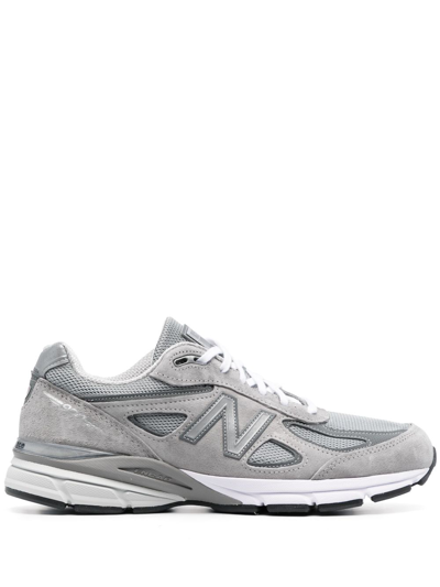 Shop New Balance Made In Usa 990v4 Core In Grey