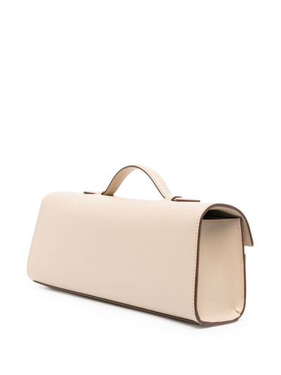 Savette Symmetry Elongated Pochette In Neutrals