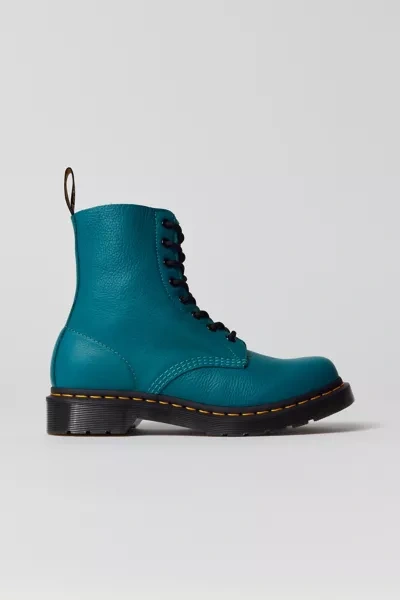 Shop Dr. Martens' 1460 Pascal Boot In Teal Green, Women's At Urban Outfitters