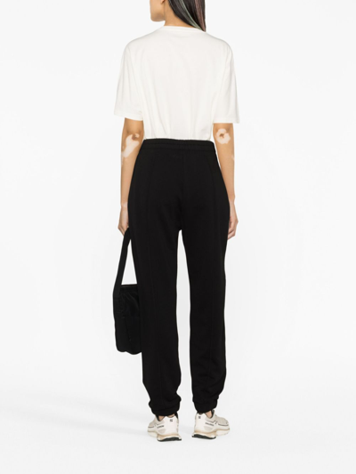 Moncler Logo-print Track Pants In Black