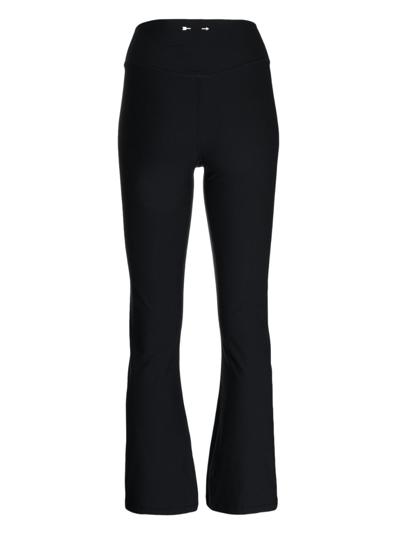 The Upside Peached Florence Flared Sweatpants In Black