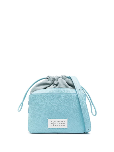 Shop Maison Margiela 5ac Classique Baby Messenger Bag In Blue