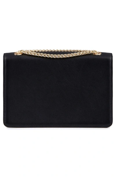 Shop Strathberry East/west Leather Crossbody Bag In Black
