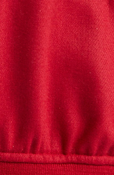 Shop Amiri Tiger Patch Varsity Jacket In Red