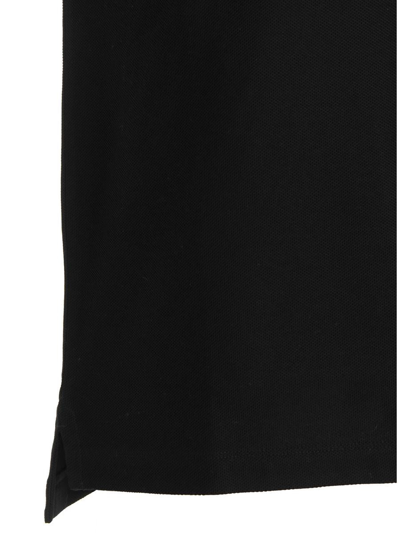 Shop Burberry 'pierson' Polo Shirt In Black