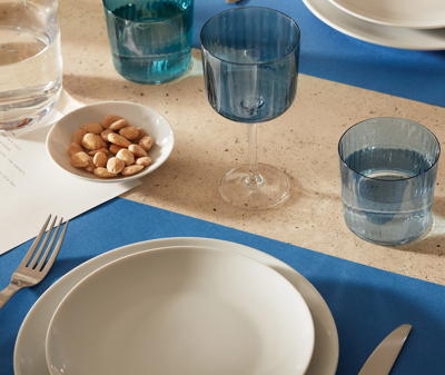 Shop Lsa International Glassware Blue Uni