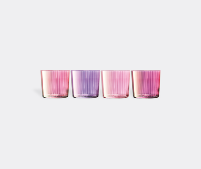 Lsa International Glassware Pink Uni In Pink