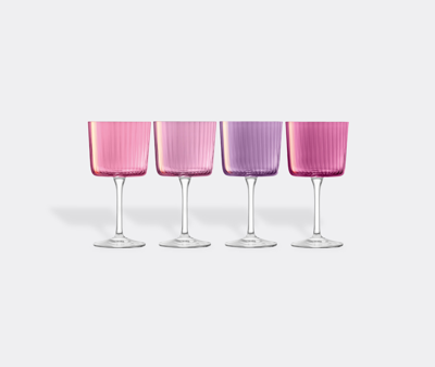 Lsa International Glassware Pink Uni In Pink