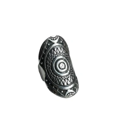 Shop Collardmanson Silver Elu 925 Ring In Metallic