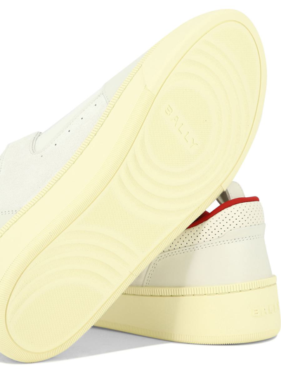 Shop Bally "riweira-fo" Sneakers In White
