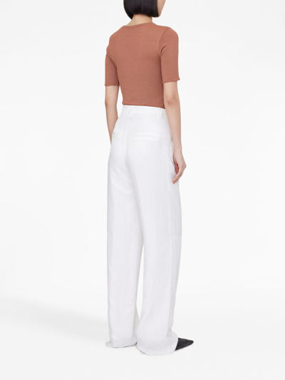 Anine Bing Caitlyn Top In Brown