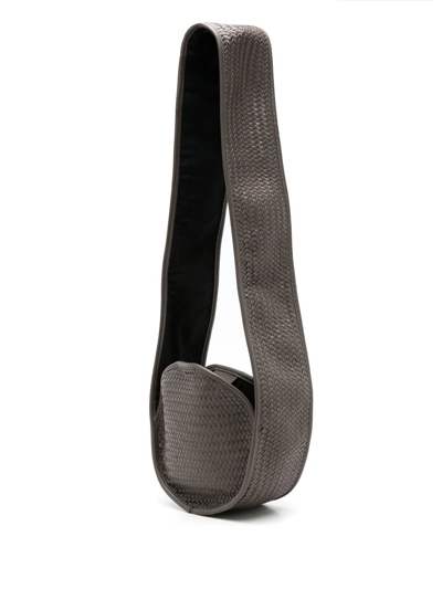 Sarah Chofakian Soul Interwoven Crossbody Bag In Green