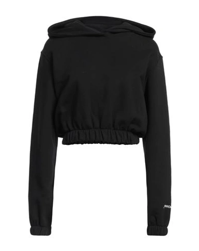 Shop Hinnominate Woman Sweatshirt Black Size Xxs Cotton