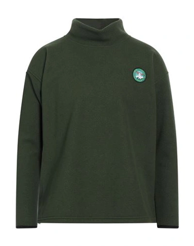 Shop Société Anonyme Man Sweatshirt Green Size Xs Polyester