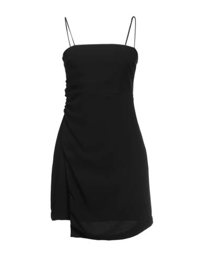 Shop Merci .., Woman Mini Dress Black Size 4 Polyester