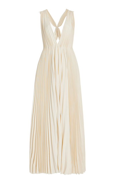 Shop Heirlome Teresa Maxi Dress In Ivory