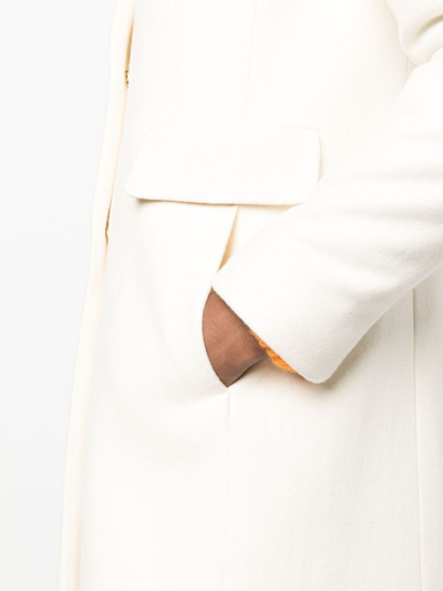 Shop Fay Toggle-fastening Hooded Coat In Neutrals