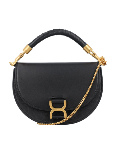 Chloé Black Marcie Shoulder Bag