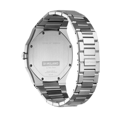 D1 Milano Light Blue Ultra Thin Bracelet 38mm Stainless Steel Quartz Watch