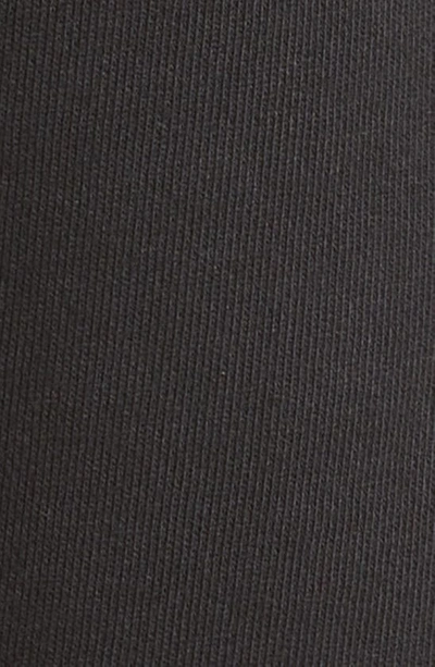 Stone Island Cotton Fleece Cargo Sweat Shorts In Black