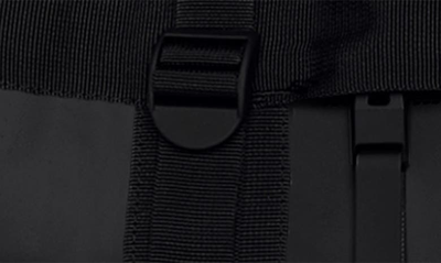 Shop Rains Small Texel Waterproof Duffle Backpack In Black