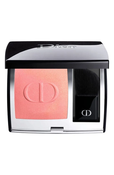 Shop Dior Rouge Powder Blush In 219 Rose Montaigne / Shimmer